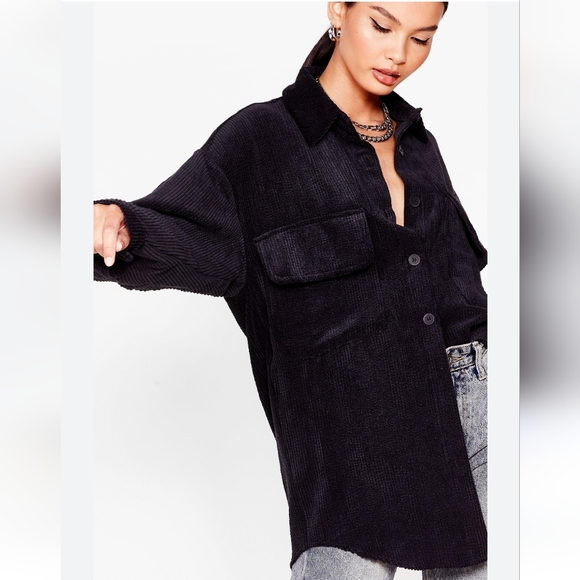 Seven Sisters Jackets & Blazers - Corduroy oversized top